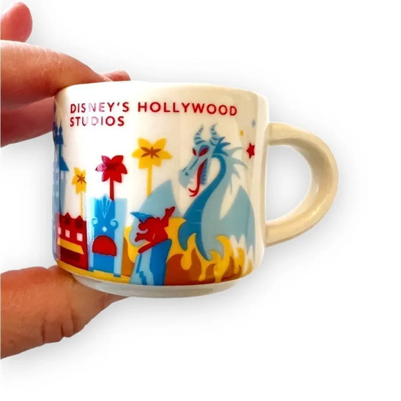 Starbucks Disney Hollywood Studios Mini Mug Ornament Walt‎ Disney You Are Here - Picture 1 of 9